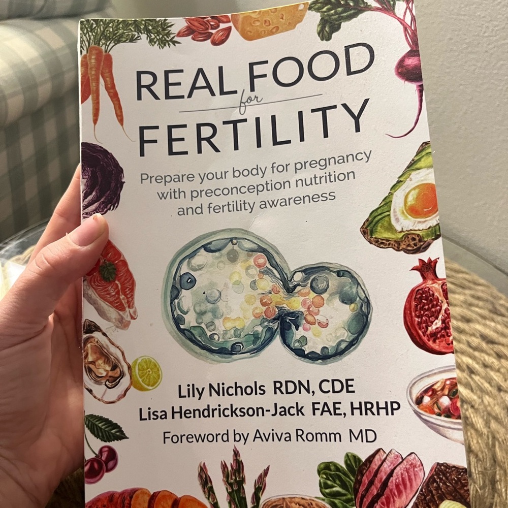 Real Food for Fertility Book